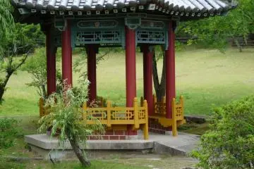 small pagoda to sit and relax
