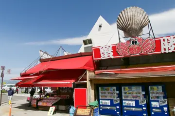 King crabs are another big seller.