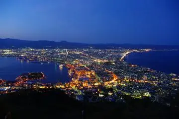 View from Mount Hakodate