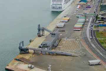 <p>Coast guard ships ready to protect the marine traffic</p>