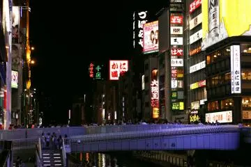 <p>An absolutely stellar view of Dotonbori River.</p>