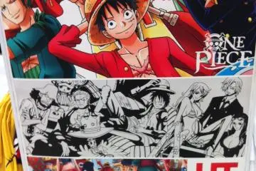 Japanese anime products sold at uni-qlo