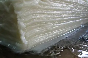 All sheets aren't normally dried one by one. You'll see stacks upon stacks of wet sheets in the workshop.