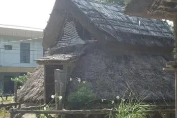 Pithouse from the side
