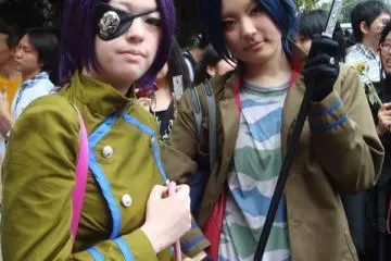 Chrome Dokuro and Rokudo Mukuro from Katekyo Hitman Reborn