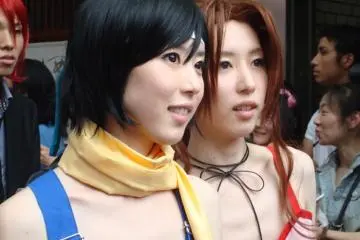Yuffie and Aerith from Final Fantasy VIII