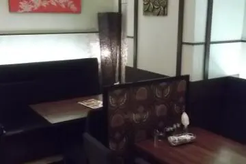<p>Inside the restaurant</p>