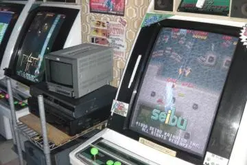 Raiden and Raiden II, side by side