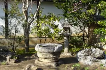 <p>ภายในบริเวณกลุ่มวัดไดโตะคุ-จิ</p>