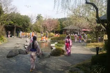 <p>야외 온천</p>