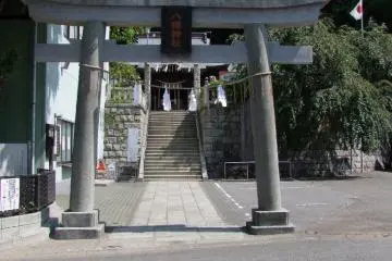 Di area yang sama Anda juga dapat merasakan kunjungan ke kuil lokal kecil yang biasa ditemui pada umumnya, berukuran kecil namun apik, yaitu Negishi Hachiman Jinja (根岸八幡神社), dengan gerbang masuk yang besar (torii).