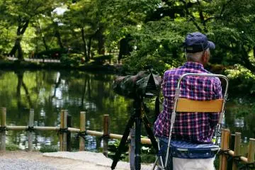 <p>Some people come here to get pictures of the birds and nature.</p>