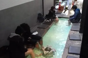<p>The foot spa</p>