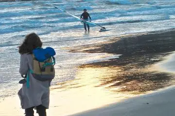 <p>Have your camera ready if surfers are out enjoying the waves</p>