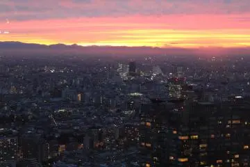 <p>A very special moment watching the sun set from above</p>