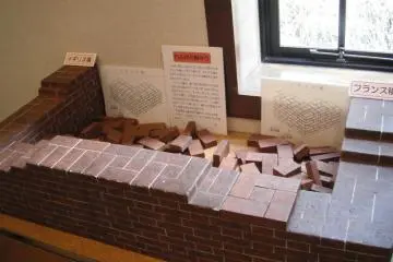 French and English style block laying