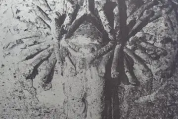 A 4-meter tall stone image of thousand-armed Goddess of Mercy