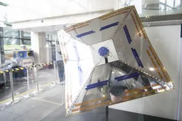<p>One of a few designs of a potential successor to the Hayabusa project. This one here has been green lighted for further development.</p>