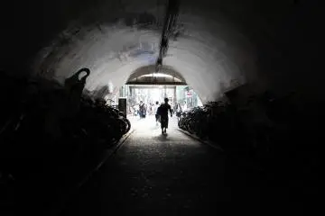 Playing with light, this tunnel gave me so many opportunities for experimental photography
