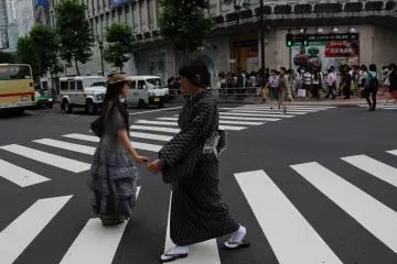 In Shibuya, I tried to capture something interesting that would tell a story. I am so pleased to capture tradition in a place so modern, showing how culture and modernity&nbsp;lives peacefully side by side in Tokyo.&nbsp;