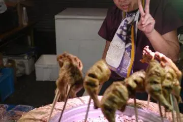 bbq chicken stand
