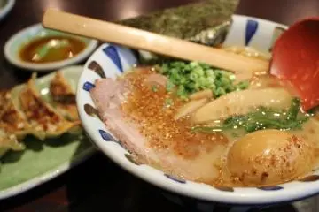<p>Set of ramen and gyouza</p>