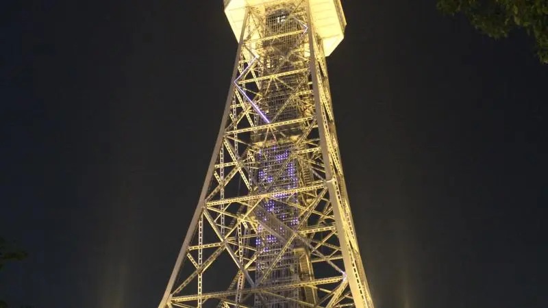 Nagoya TV Tower at Night - Nagoya, Aichi - Japan Travel