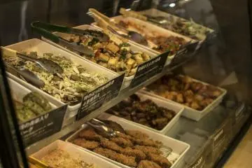 <p>A mouth-watering selection of delectable eats available at Caf&eacute; and Meal MUJI. These... don't look simple do they.</p>
