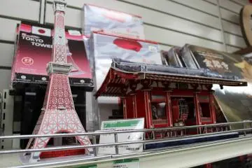 <p>Paper craft models</p>