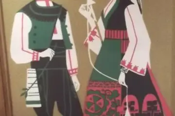 <p>A mural inside the restaurant</p>