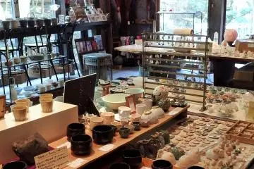 <p>Local artists are featured in many of the displays.</p>