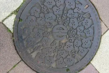 <p>One of the designs at Natori, Miyagi Prefecture that had me looking at the ground, instead of paying attention to where I was going.</p>
