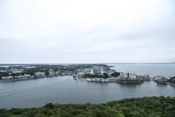 <p>You can see the entire Kanzanji Onsen region from atop the observation deck.</p>