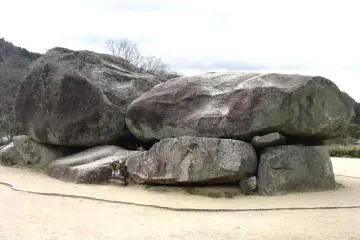 Backside of Ishibutai Tumulus