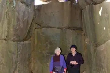 Inside Ishibutai Kofun