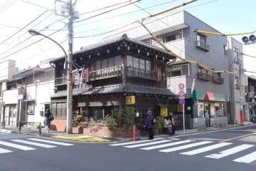 <p>ร้านอาหารในย่านยานากะ (Yanaka)</p>