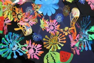 <p>Colors galore</p>