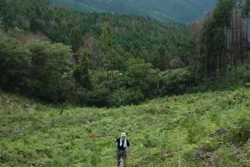Hiking up towards the summit of Mt. Ryūō (Photo: Matthew J. Eynon)