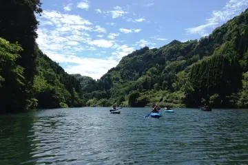 This is a picture of Kyushu's countryside with the dazzling sun and yellowish green.&nbsp; (Photo: Bonson Lam)