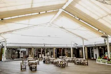 <p>The courtyard right behind the main building. Shops surround the courtyard, which is used for large classes and other functions. It also makes for a nice quaint place to spend your afternoon.</p>