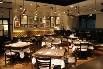 <p>A look across the dining room</p>