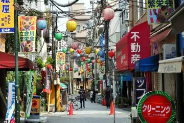 Around Tokyo's Tachiaigawa Station