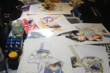 <p>Meja kerja yang menghasilkan karya terkenal itu!</p>