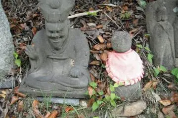 Statues on the path