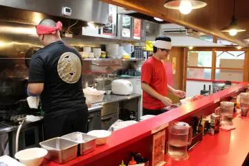 <p>Staff hard at work</p>