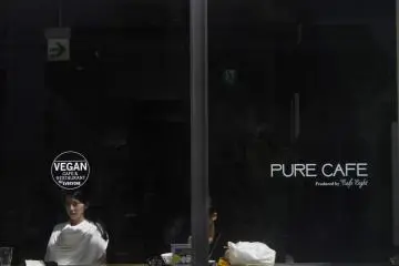 <p>The cafe is located right next to Aveda shop and spa complex.&nbsp;</p>
