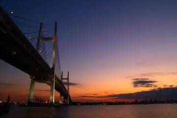 The Beautiful Yokohama Bay Bridge
