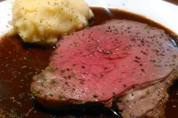 <p>The roast beef</p>