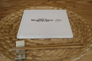 <p>The menu</p>