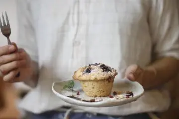 <p>An tasty vegan muffin.</p>